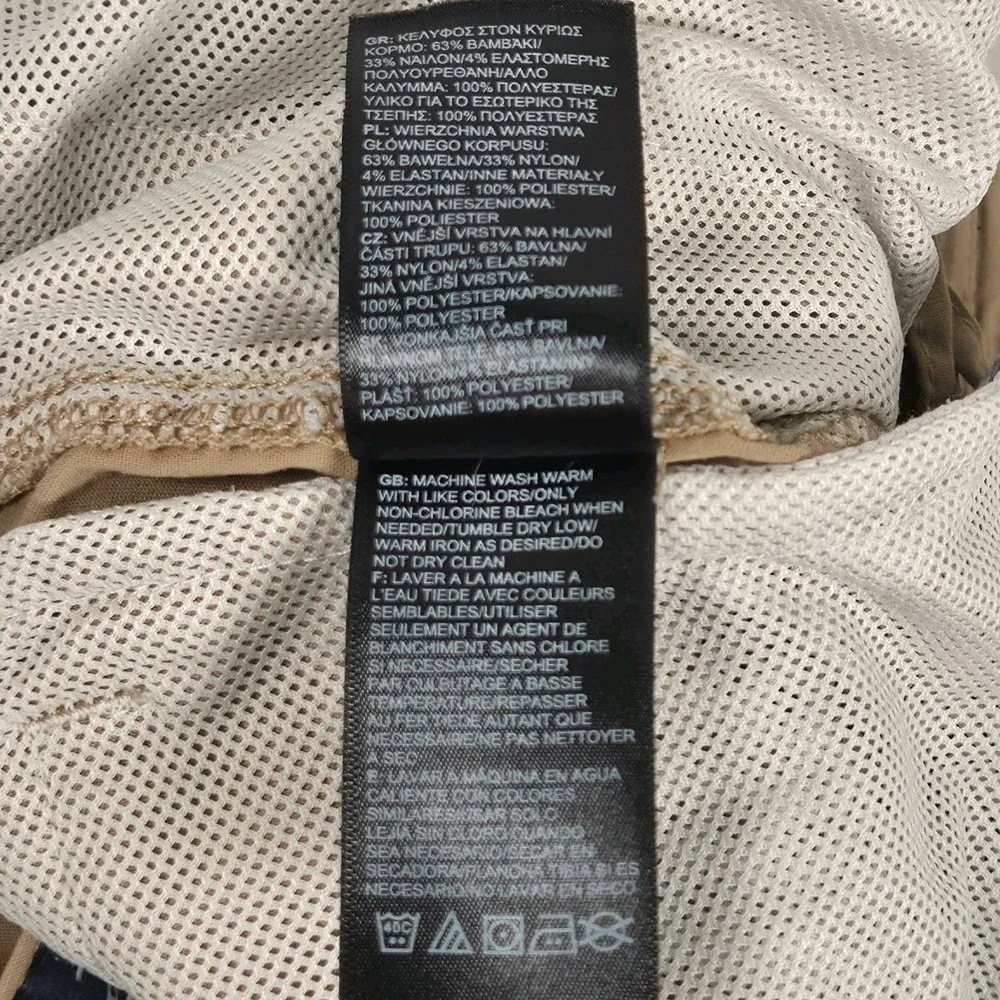 The North Face Cargo Shorts Mens 34 Tan Hiking Utility Performance Outdoor 35×9
